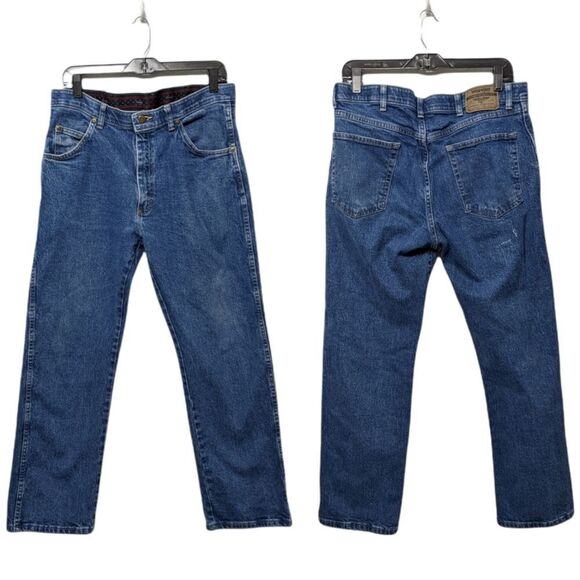 WRANGLER Men's Regular Fit Jeans 34 - Picture 1 of 8